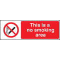 No smoking sign