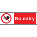 No entry si