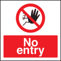 No entry sign No entry sign
