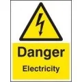 Danger electricity sign