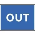 Out sign