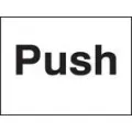 Push sign Push sign