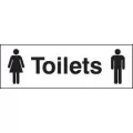Toilets sign Toilets sign