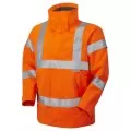 Ladies Breathable Hivis Jacket Leo JL04 Ladies Breathable Hivis Jacket Leo JL04