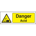 Acid sign