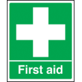First aid sign First aid sign