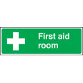 First aid room sign