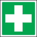 First aid symbol sign