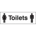 Toilets sign