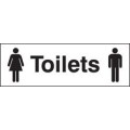 Toilets sign