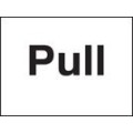 Pull sign
