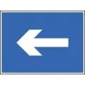 One way arrow sign