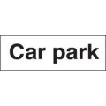 Car park sign