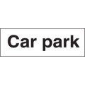 Car park sign
