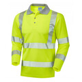Leo Hivis Long Sleeved Polo Shirt Coolviz P08