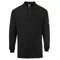 Portwest FR10 Anti-Static Long Sleeve Polo Shirt Portwest FR10 Anti-Static Long Sleeve Polo Shirt