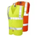 Flame retardant anti static hi vis vest yellow Flame retardant anti static hi vis vest yellow
