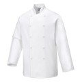 Sussex Long Sleeve Chefs Jacket Portwest C836