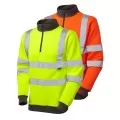 Hivis Sweatshirt Quarter Zip LEO SS01 Hivis Sweatshirt Quarter Zip LEO SS01