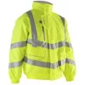 Pulsar Unpadded Yellow Hi Vis Bomber Jacket P533 Pulsar Unpadded Yellow Hi Vis Bomber Jacket P533