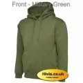 Uneek UC502 300GSM Classic Hooded Sweatshirt Uneek UC502 300GSM Classic Hooded Sweatshirt
