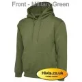 Uneek UC502 300GSM Classic Hooded Sweatshirt