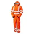 Pulsarail Waterproof Orange Hi Vis Coverall PR505