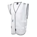 Leo Hi Vis Vest In White W05 Leo Hi Vis Vest In White W05