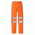 Orange Hi Vis Breathable Waterproof Overtrousers Orange Hi Vis Breathable Waterproof Overtrousers