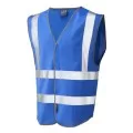 Leo Hi Vis Vest In Royal Blue W05 Leo Hi Vis Vest In Royal Blue W05