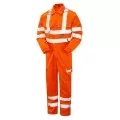 Pulsarail Orange Hi Vis Coverall with Combat Pockets PR339 Pulsarail Orange Hi Vis Coverall with Combat Pockets PR339