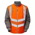 Pulsarail Orange Hi Vis Interactive Bodywarmer PR498 Pulsarail Orange Hi Vis Interactive Bodywarmer PR498