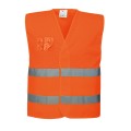 Hi Vis Half Mesh Safety Vest Portwest