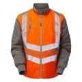 Pulsarail Orange Hi Vis Interactive Bodywarmer PR498