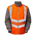 Pulsarail Orange Hi Vis Interactive Bodywarmer PR498