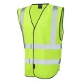 Leo Hi Vis Vest In Lime Green W05