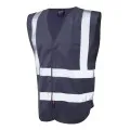 Leo Hi Vis Vest In Navy W05