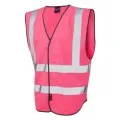 Leo Hi Vis Vest In Pink W05
