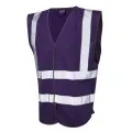 Leo Hi Vis Vest In Purple W05