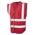Leo Hi Vis Vest In Red W05
