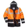 Portwest S467 Hi Vis Two Tone Traffic Jacket Portwest S467 Hi Vis Two Tone Traffic Jacket
