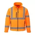 Portwest S424 Hi Vis Classic Softshell Jacket 3 Layer Portwest S424 Hi Vis Classic Softshell Jacket 3 Layer