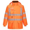 Portwest RT27 Hi Vis 7 in 1 Traffic Jacket RIS