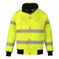 Portwest C467 Hi-Vis 3 in 1 Bomber Jacket Yellow