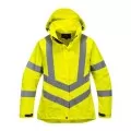 Portwest LW70 Ladies HiVis Breathable Jacket Yellow Portwest LW70 Ladies HiVis Breathable Jacket Yellow