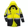 Portwest S760 Hi-Vis Breathable Jacket Yell-Nav