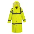 Portwest H445 Hi-Vis Coat 122cm Yellow