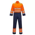 MV29 Modaflame Rail Standard Navy/Orange Coverall Portwest MV29 Modaflame Rail Standard Navy/Orange Coverall Portwest