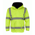 Flame Retardant Anti Static Hi Vis Bomber Jacket yellow