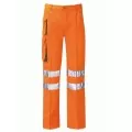 Hi Vis Orange Rail Combat Trousers Hi Vis Orange Rail Combat Trousers